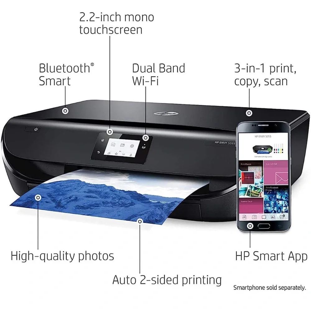 HP Envy Wireless color photo all-in-one Inkjet printer